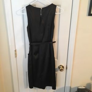Sexy cocktail dress with belt and pockets
